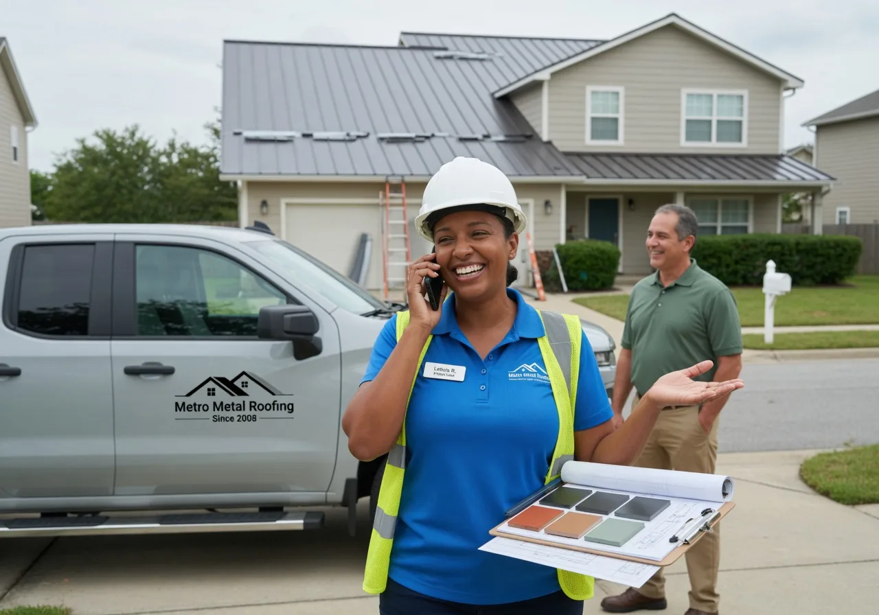Storm Damage Metal Roof Repair in Centreville, MI
